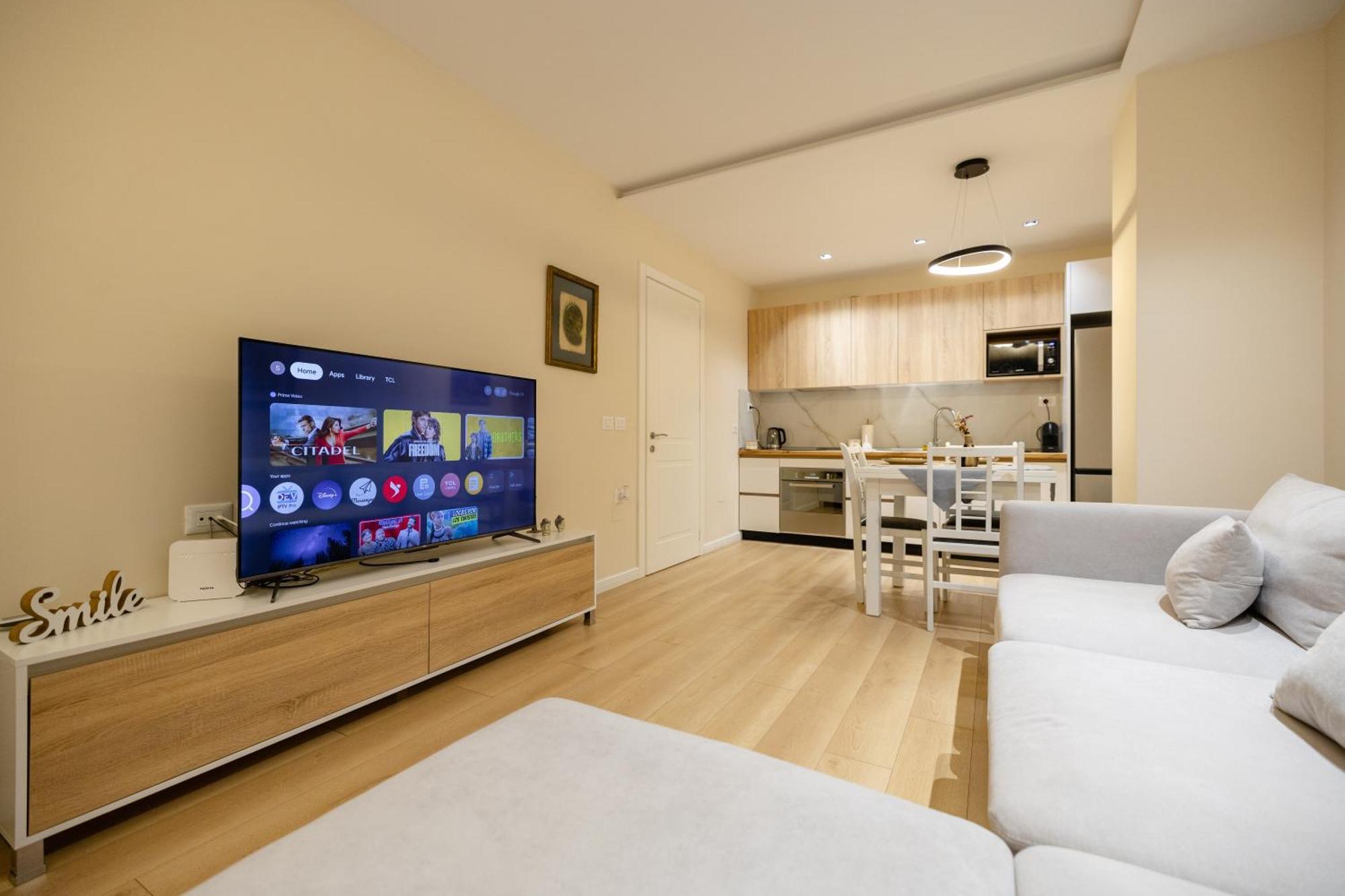 טיראנה Luxury Center Observatori Apartment מראה חיצוני תמונה