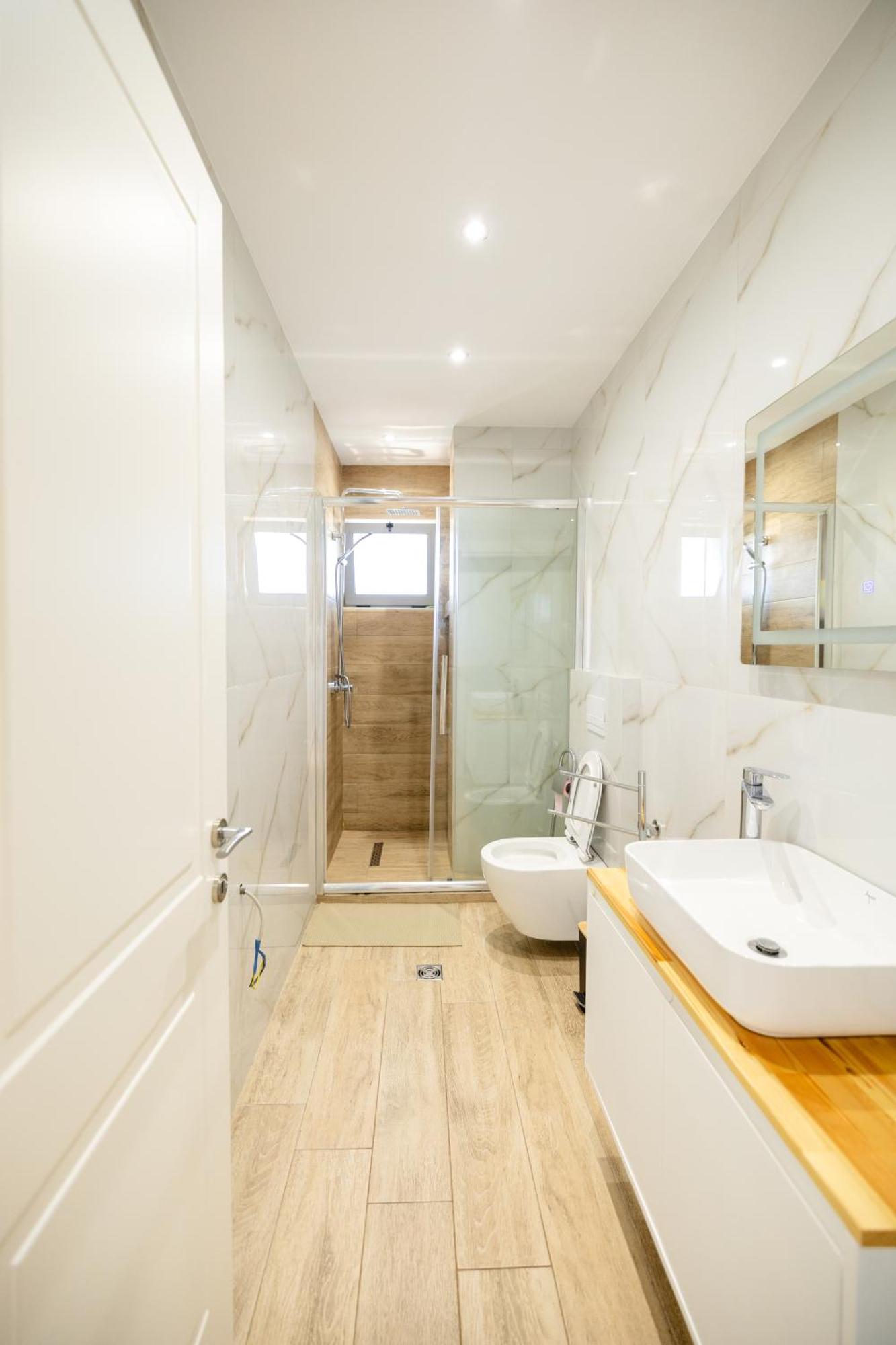 טיראנה Luxury Center Observatori Apartment מראה חיצוני תמונה