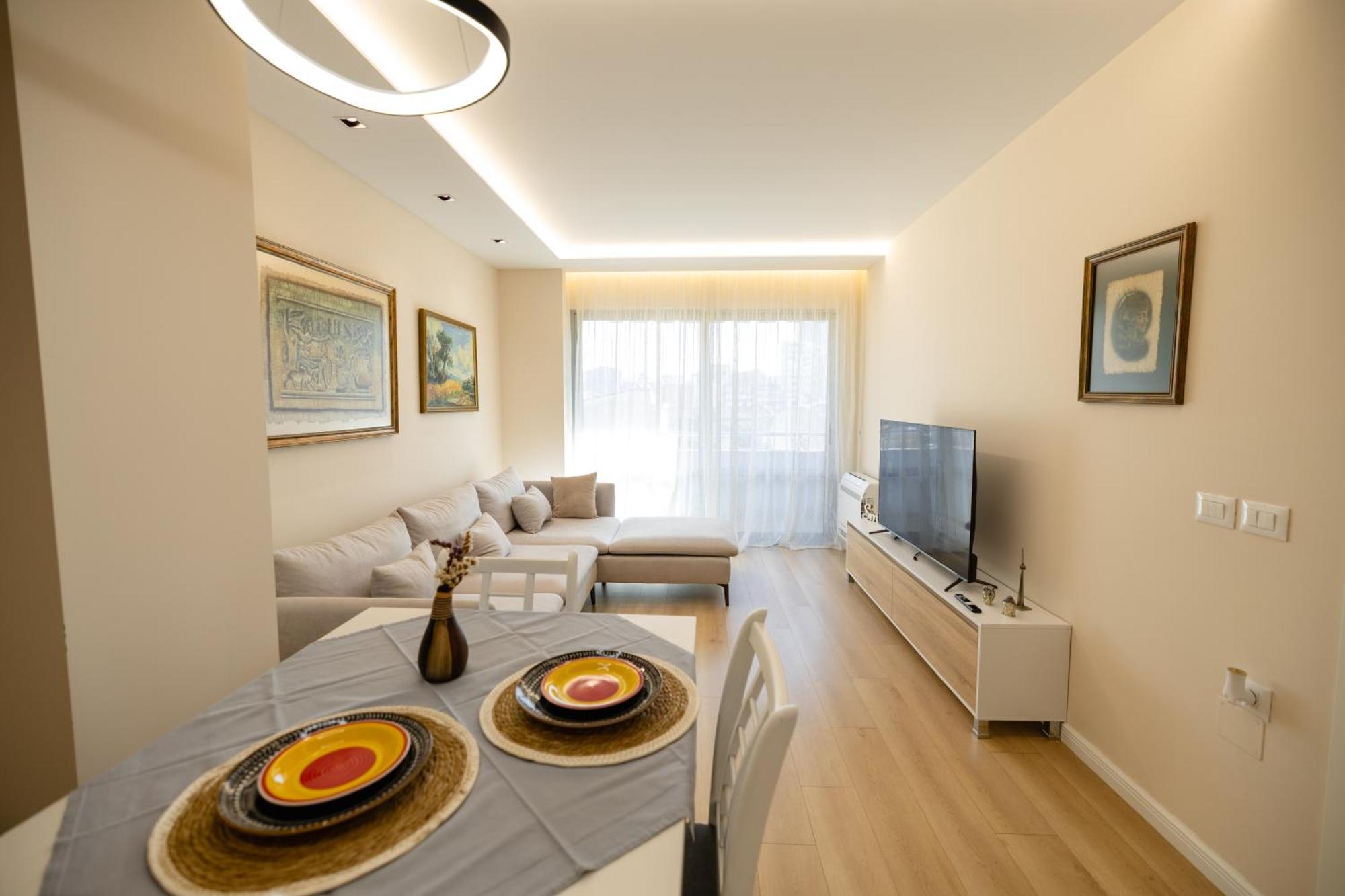 טיראנה Luxury Center Observatori Apartment מראה חיצוני תמונה